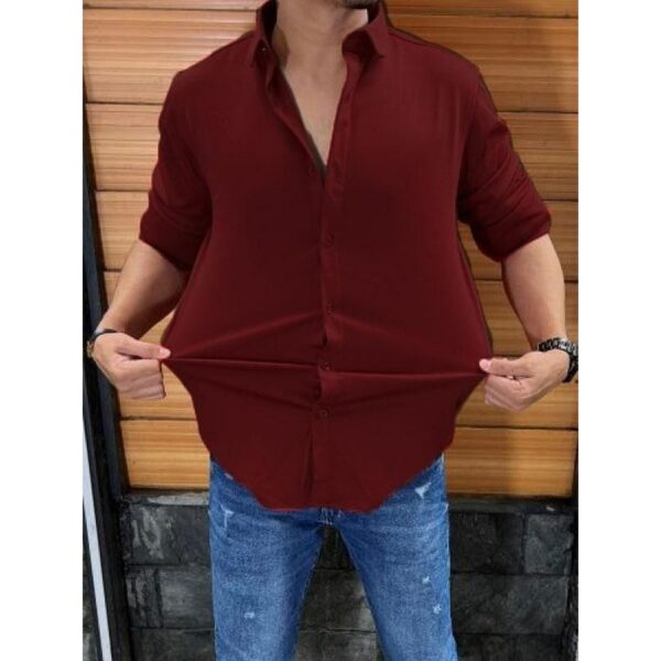 Slim Fit Stretchable Shirt for Men