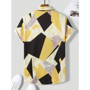 Ultimate Stylish Casual Printed Blended Lycra Shirt for Men