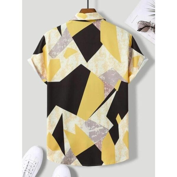 Ultimate Stylish Casual Printed Blended Lycra Shirt for Men