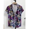 Ultimate Stylish Casual Printed Blended Lycra Shirt for Men