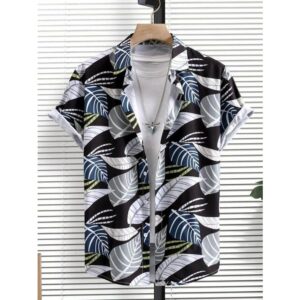 Ultimate Stylish Casual Printed Blended Lycra Shirt for Men