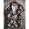 Exquisite Stylish Printed Blended Lycra Shirt for Men