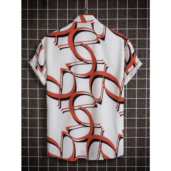 Exquisite Stylish Printed Blended Lycra Shirt for Men