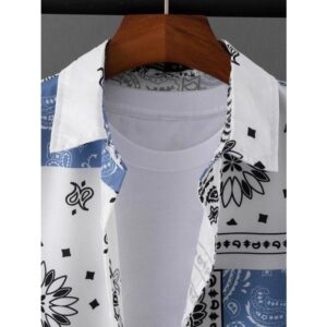 Exclusive Stylish Printed Blended Lycra Shirt for Men