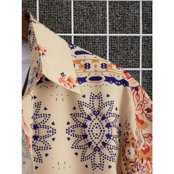 Exclusive Stylish Printed Blended Lycra Shirt for Men