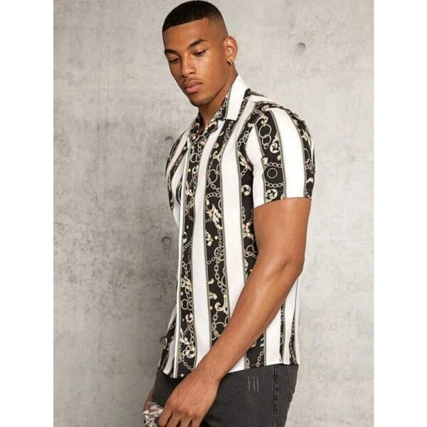 Exclusive Stylish Printed Blended Lycra Shirt for Men