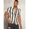 Exclusive Stylish Printed Blended Lycra Shirt for Men