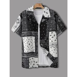 Exclusive Stylish Printed Blended Lycra Shirt for Men