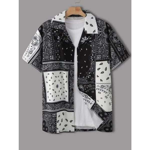 Exclusive Stylish Printed Blended Lycra Shirt for Men