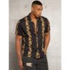 Exclusive Stylish Printed Blended Lycra Shirt for Men