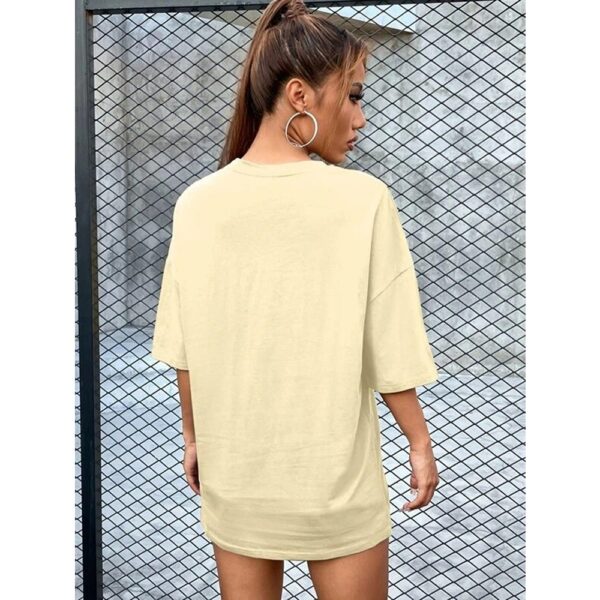 Popster Cotton Women Oversized T Shirt